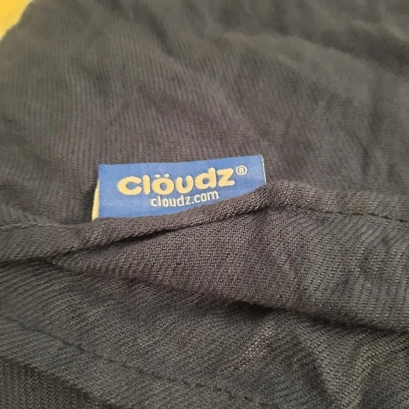 Cloudz Navy blue long scarf throw blanket Multifunctional - Picture 8 of 8